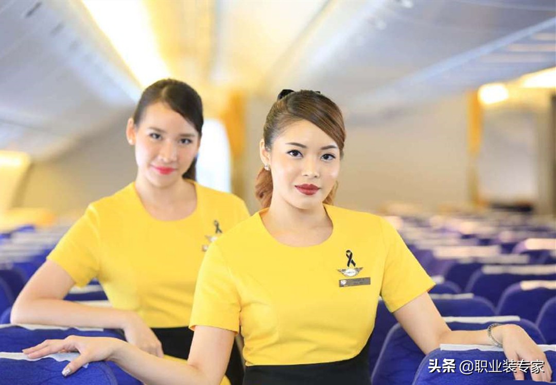 「世界航空服赏析」泰国酷鸟航空空姐制服清爽夏天感