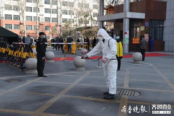 聊城疫情防控最新消息开学,新余二中开展疫情防控应急演练图