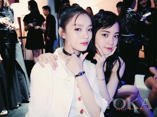 林允化妆后,林允好看的唇妆