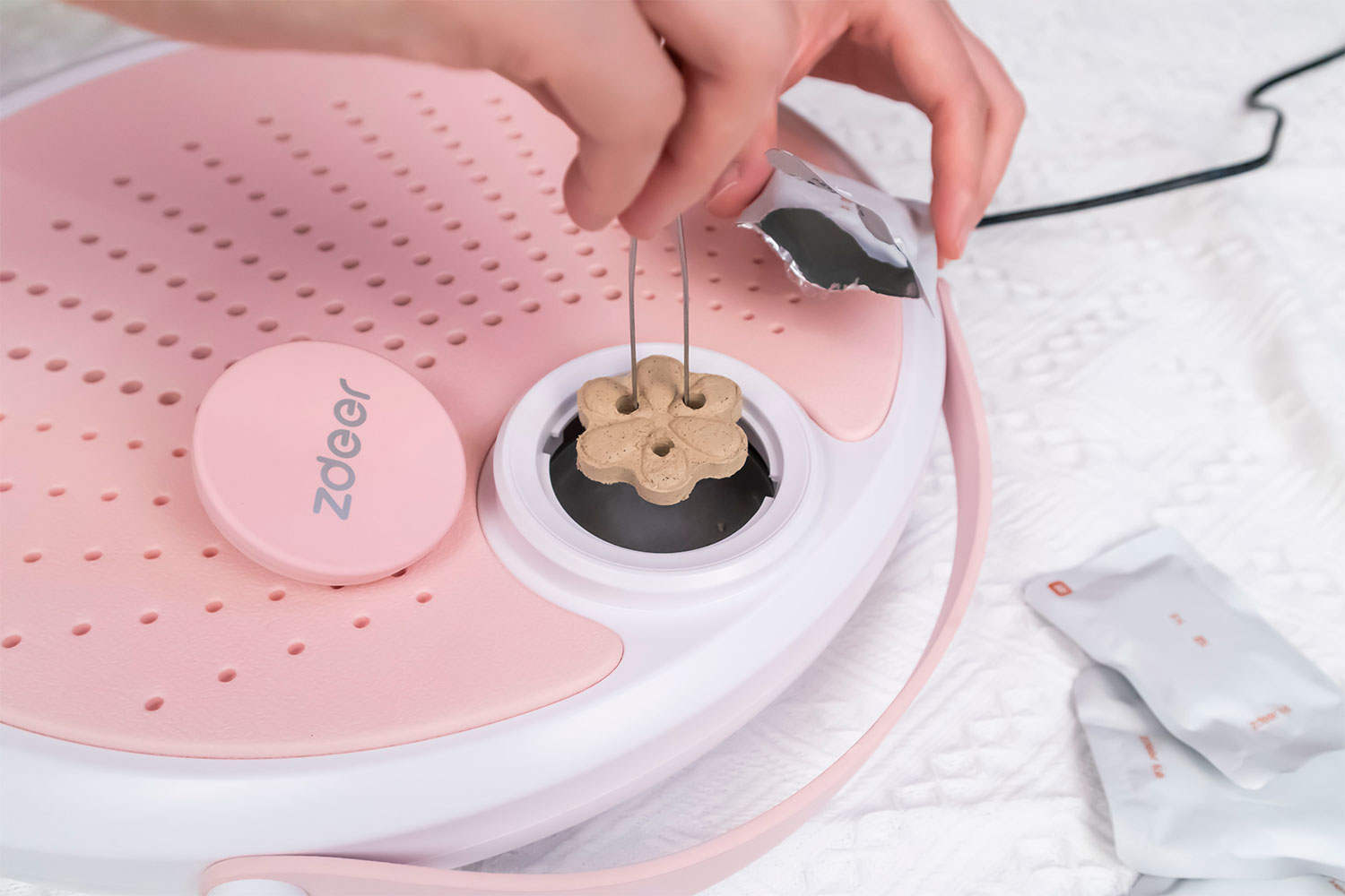 舒适坐灸仪随时随地在家灸,左点智能按摩坐灸仪操作视频