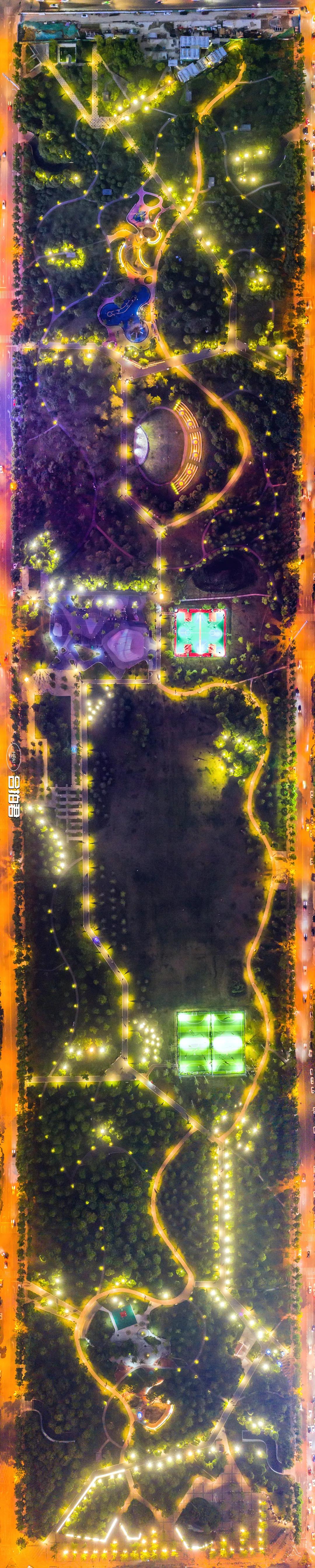 合肥政务区绿轴,绿轴公园合肥