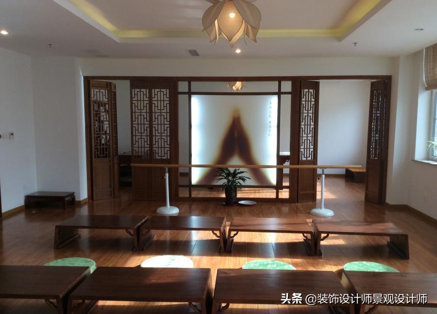 50平米禅意中医养生馆设计图,中医养生理疗会所设计