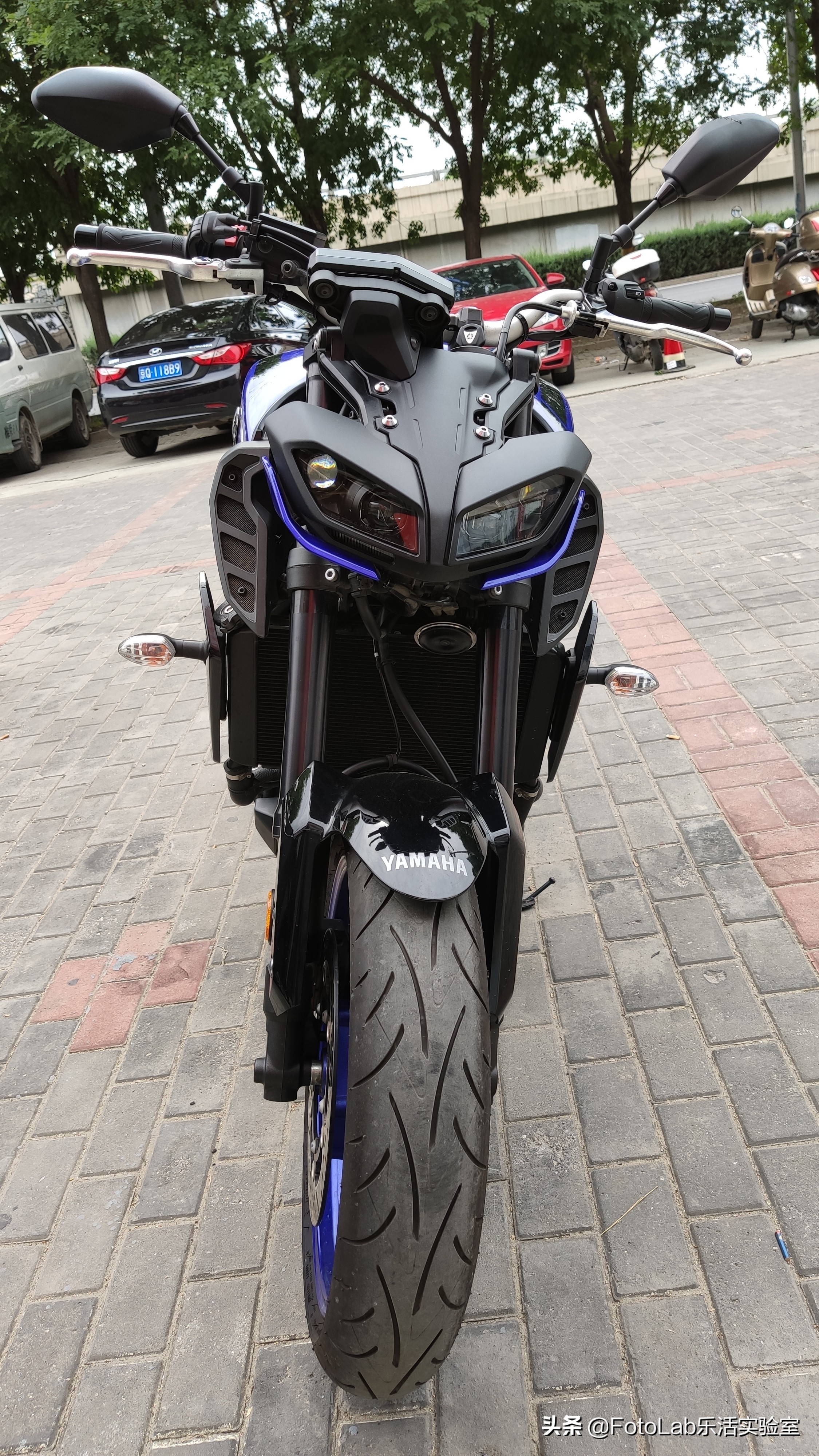 雅马哈扭力大师mt09新版,无马力限制雅马哈mt09极速测试