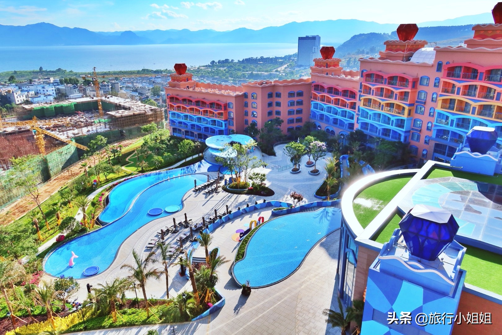 住在梦幻城堡,抚仙湖海豚湾住宿攻略