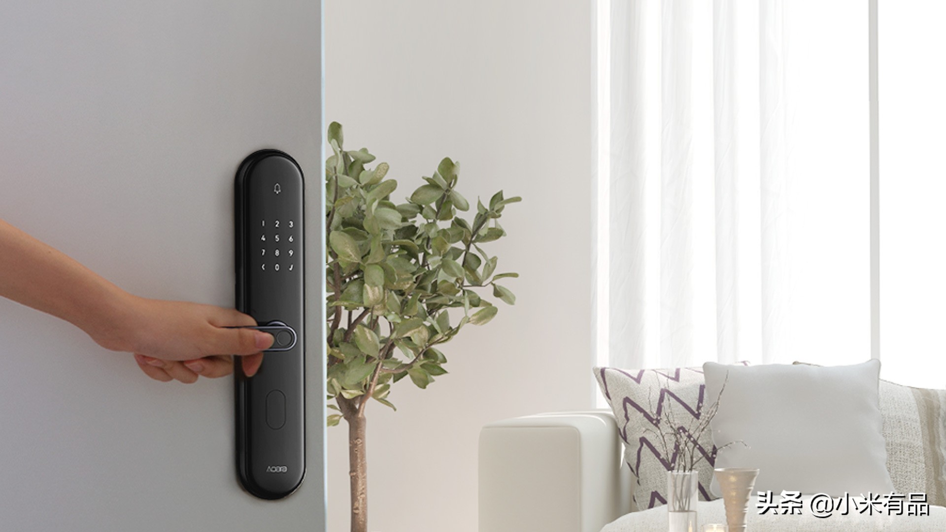 免安装充电窗帘电机,aqara绿米智能窗帘电机e1wifi版