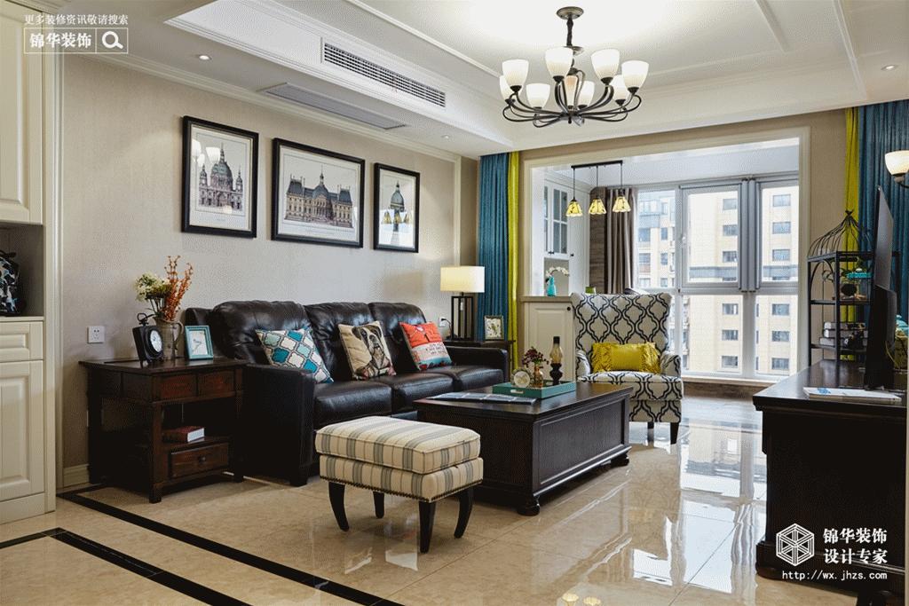 130美式大气沉稳古典风装修,130平美式轻奢风格装修多少钱