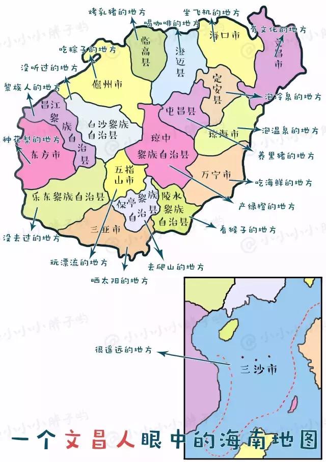 海南人眼里儋州,海南人眼中的海南