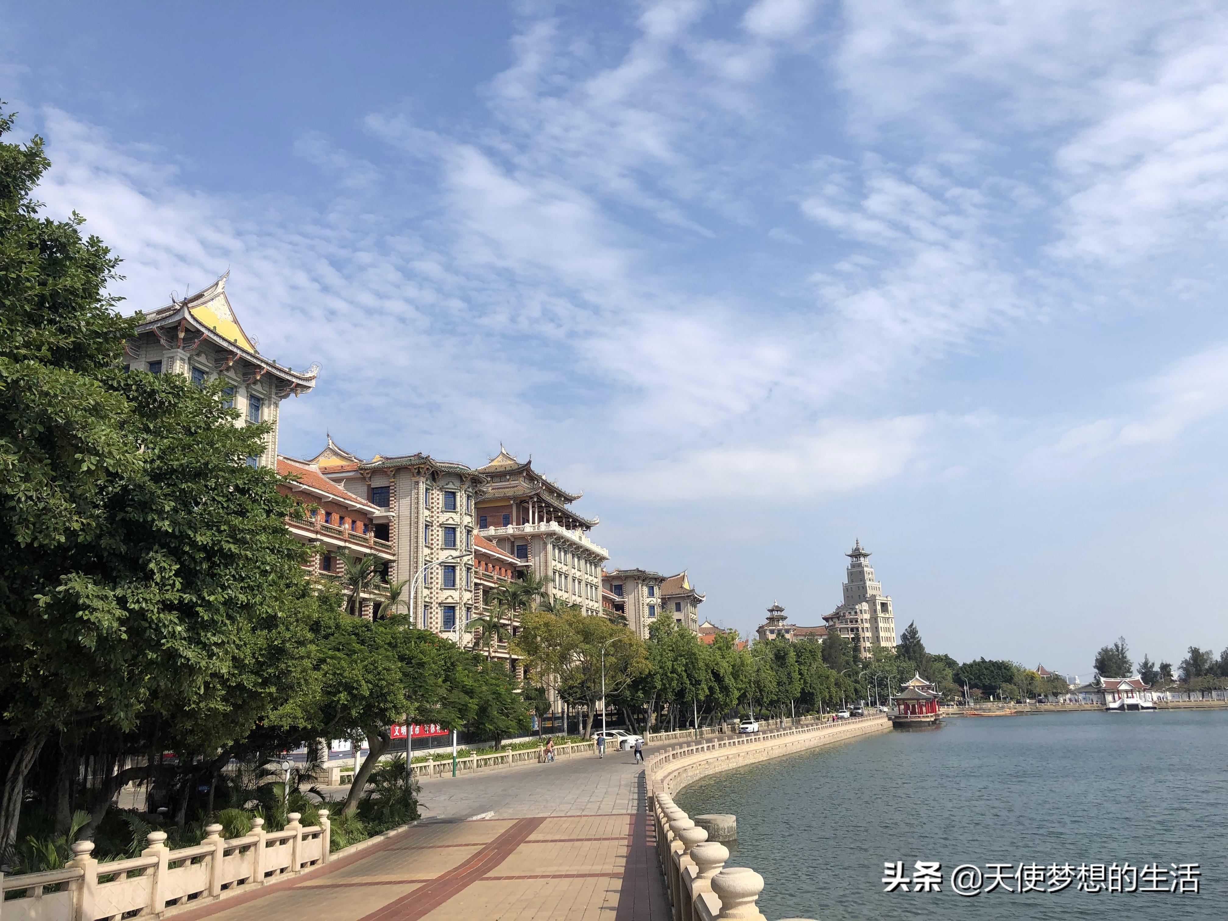 厦门白沙滩,厦门的碧水蓝天
