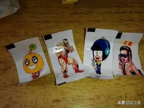 以前的贴花纸,小时候的贴花纸