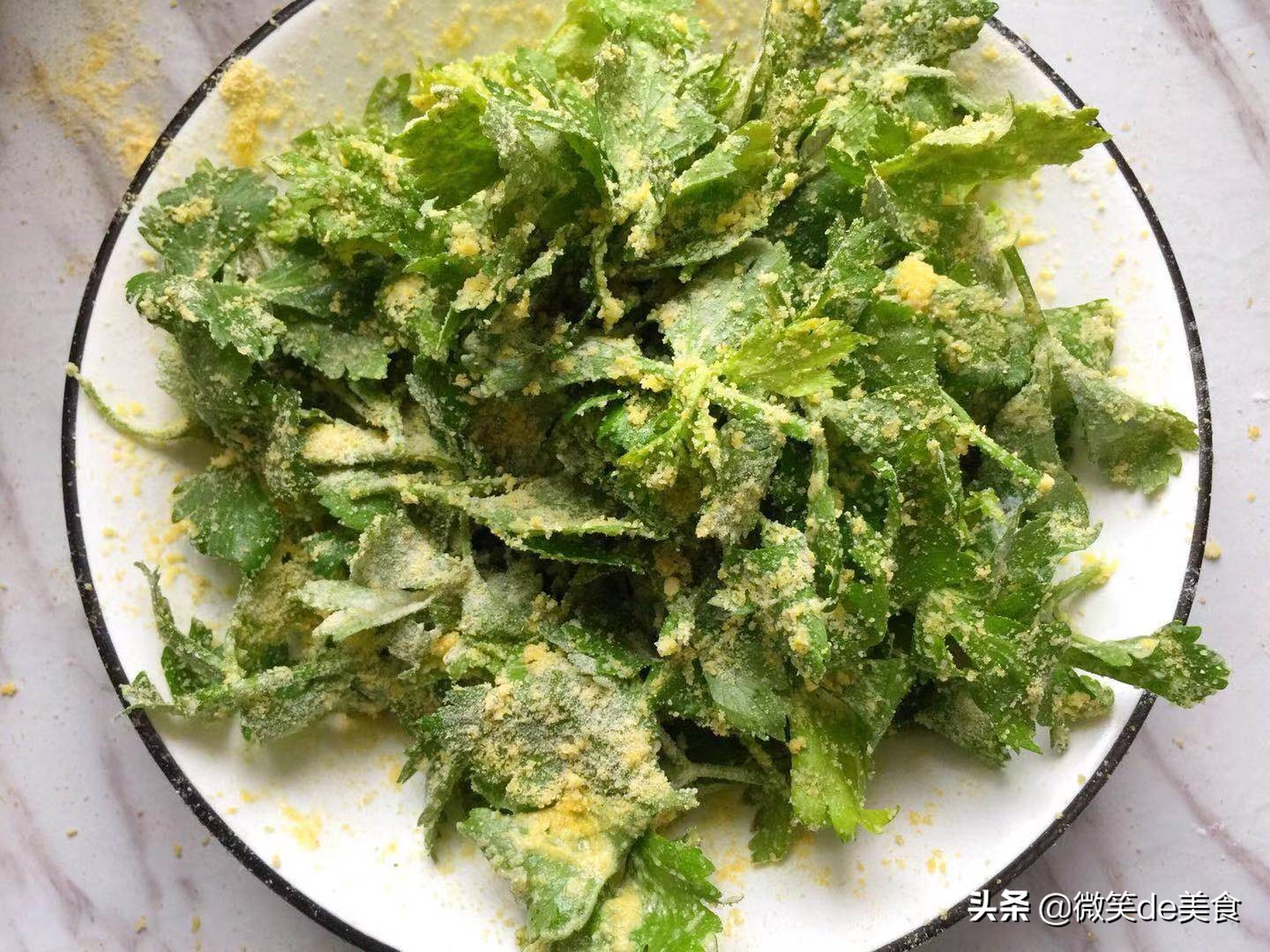 玉米面刮油,清肠玉米面详细做法