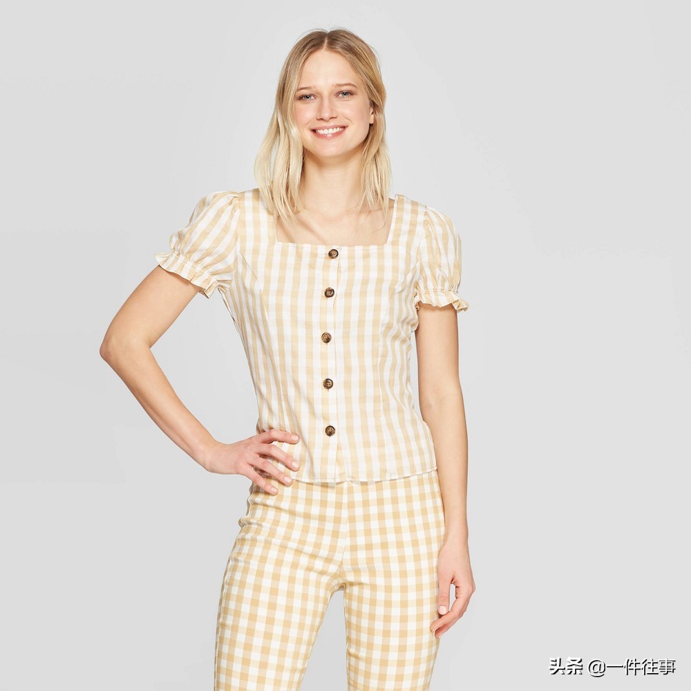 服装设计衣领款式图大全,服装设计衬衫格子面料