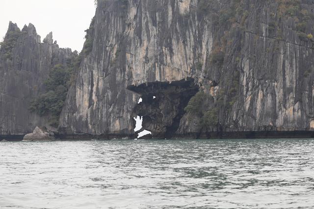 这里虽然风景如画人们生活的却很凄惨没日没夜的追着大船讨生活