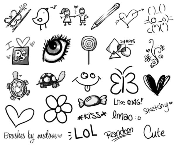 PS内20000款笔刷合集随你挑！新手易操作内附安装方法，转发领取