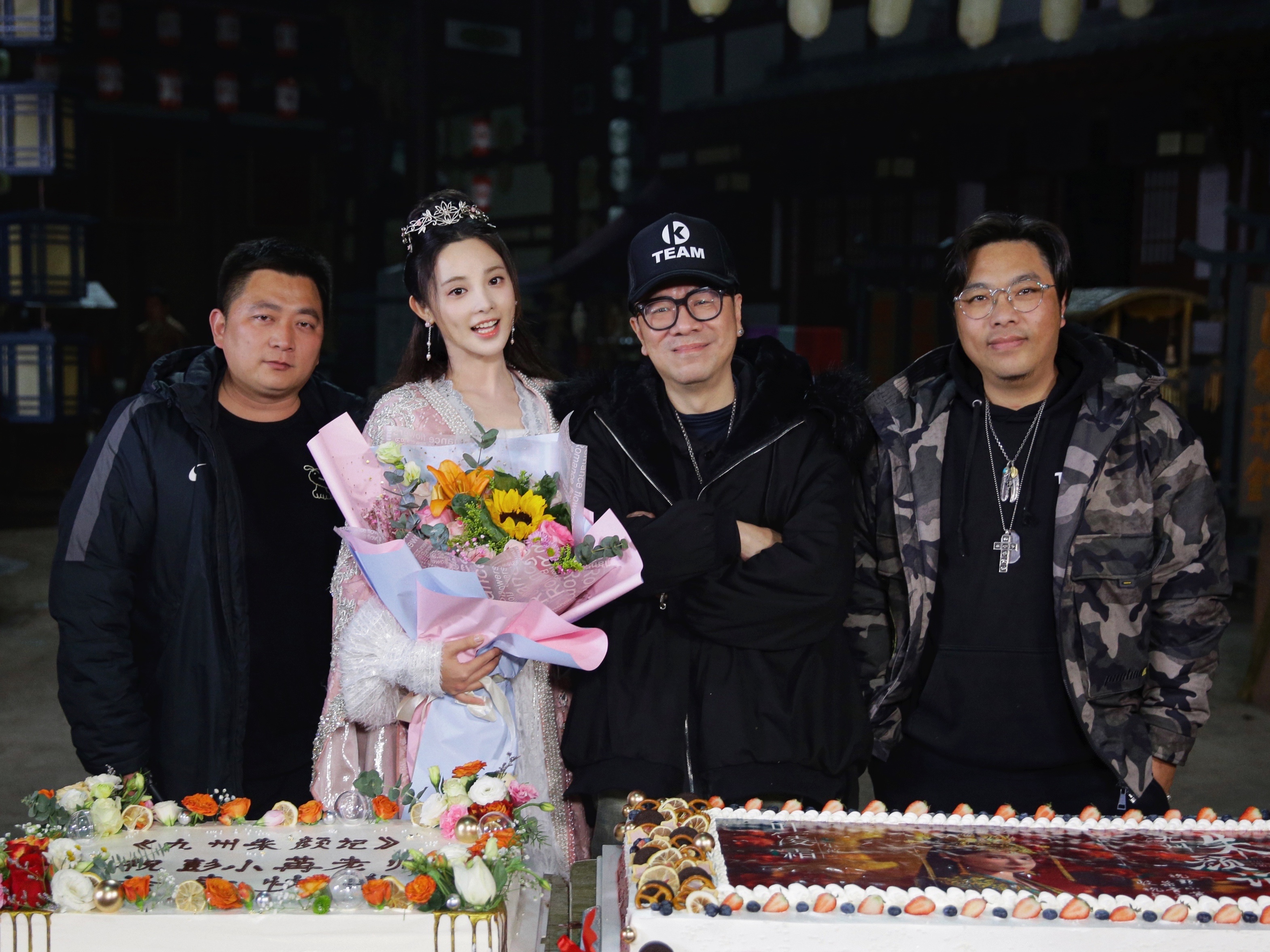 九州朱颜记冯绍峰和彭小苒,彭小苒九州朱颜记路透造型