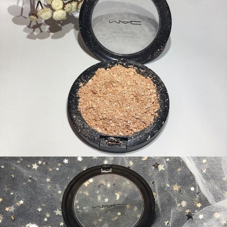 mac粉饼摔碎了怎么补救,mac粉饼脱落盘子怎么拯救