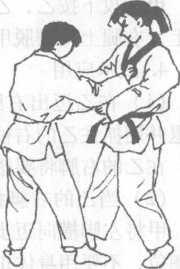 柔道黑带与柔道蓝带区别,柔道基本技