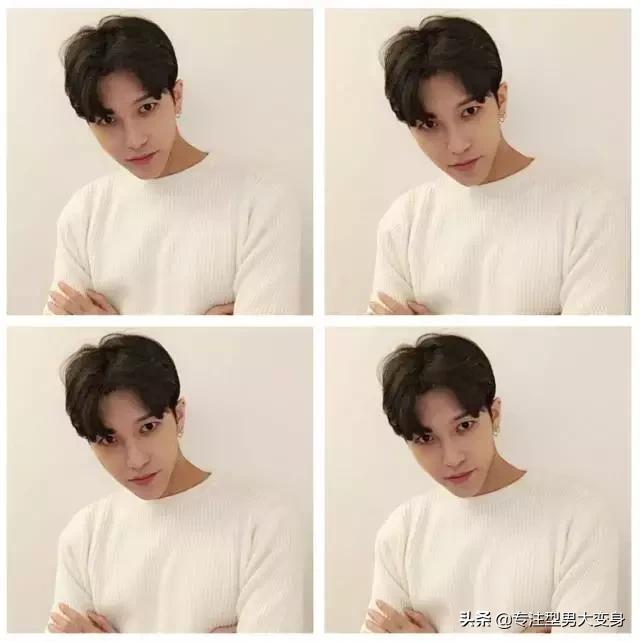 中分发型怎么弄好看,好看的中分发型怎样弄