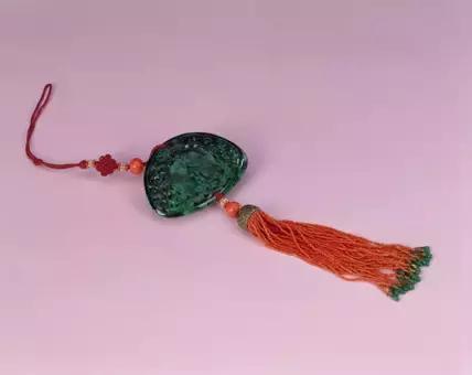 故宫博物院收藏的三彩翡翠,故宫翡翠玉石图片大全欣赏