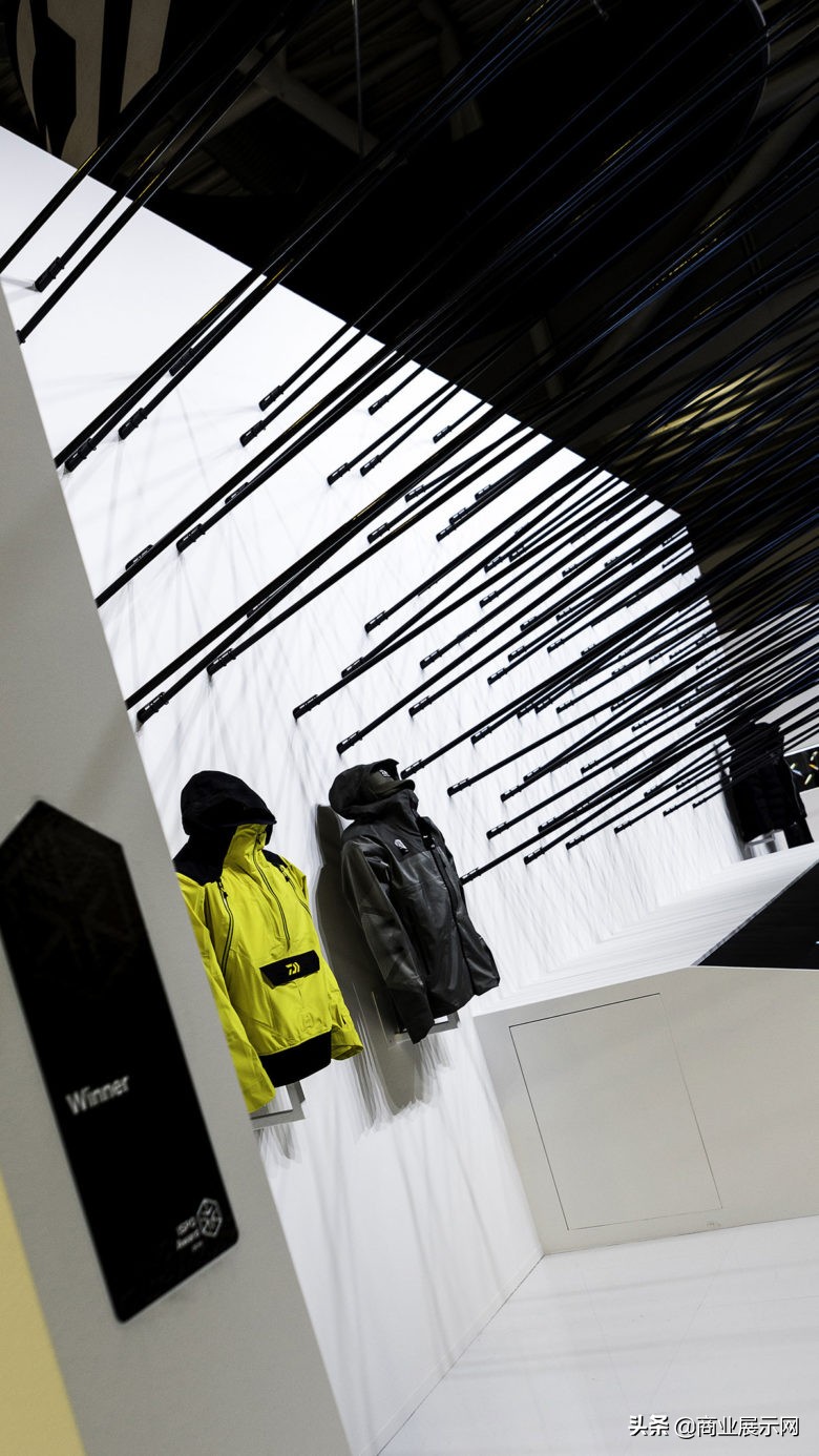 德国慕尼黑ISPO展览:DAIWA运动品牌展台设计