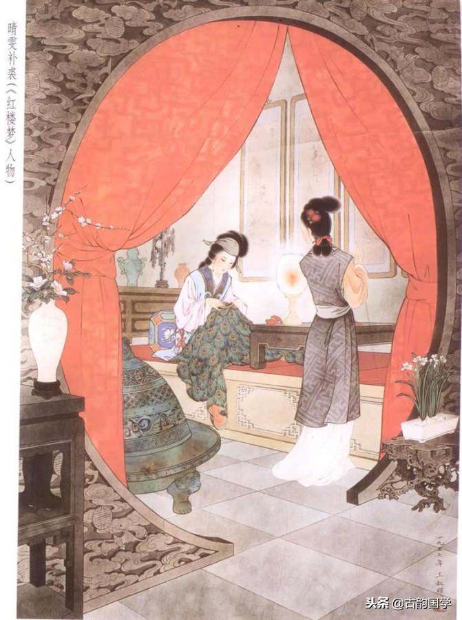 中国古典百美诗画（上）：一位佳丽一首古诗，可谓赏心悦目，收藏