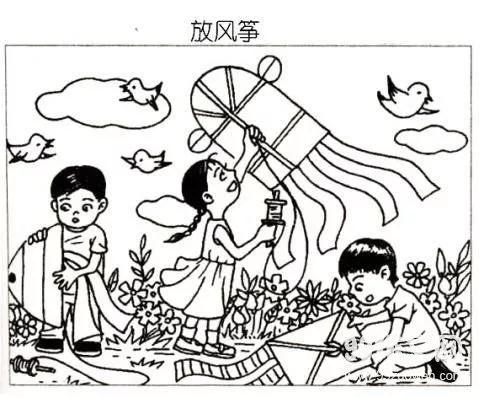 开学看图写话,二年级下册语文看图写话开学