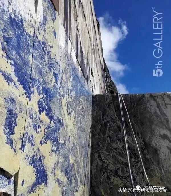 石材蓝色经典,经典蓝石材