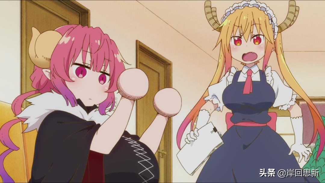 B站安全版新番的三个版本差异:男主与龙女仆小林,压枪技术高?