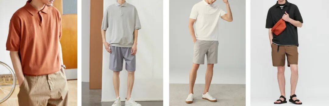 清爽男生穿搭推荐,男生夏天穿什么颜色短袖好看
