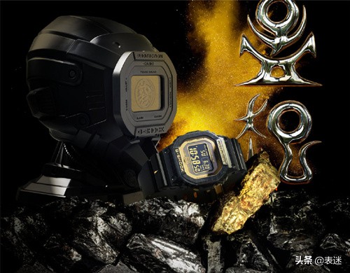 gshock中国龙手表,g-shock鼠年限定款腕表