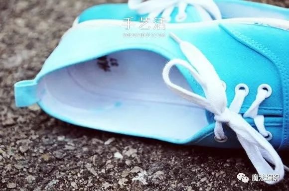 帆布鞋染色翻新,发黄帆布鞋改造