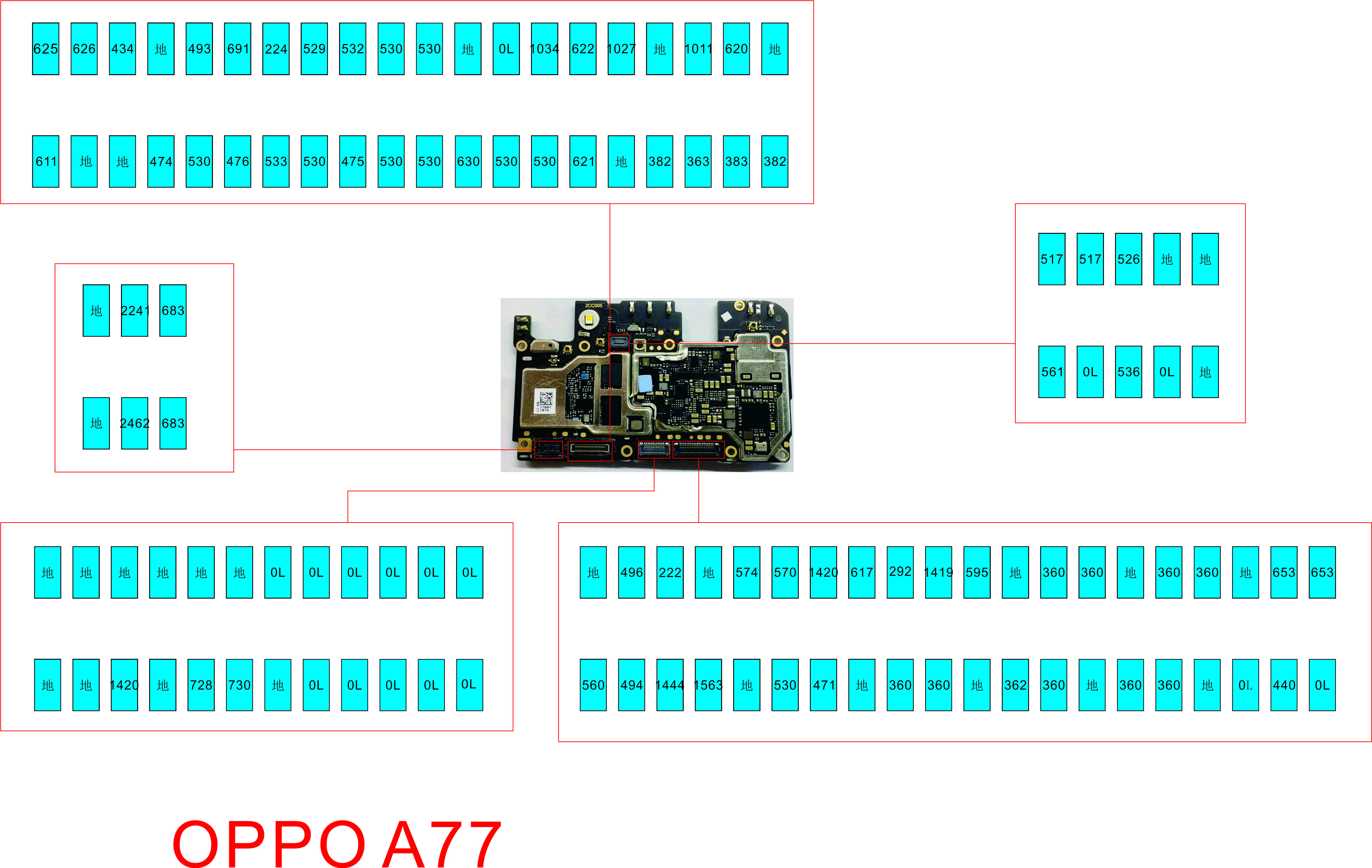 OPPOA77二修机不触摸,故障有点隐蔽,差点把掌柜拐“沟里”喽