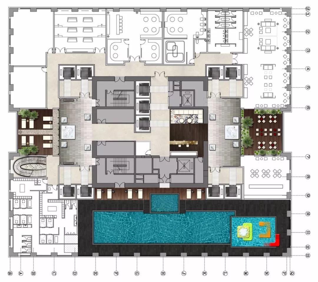 规划类效果图psd,ps室内平面图图库