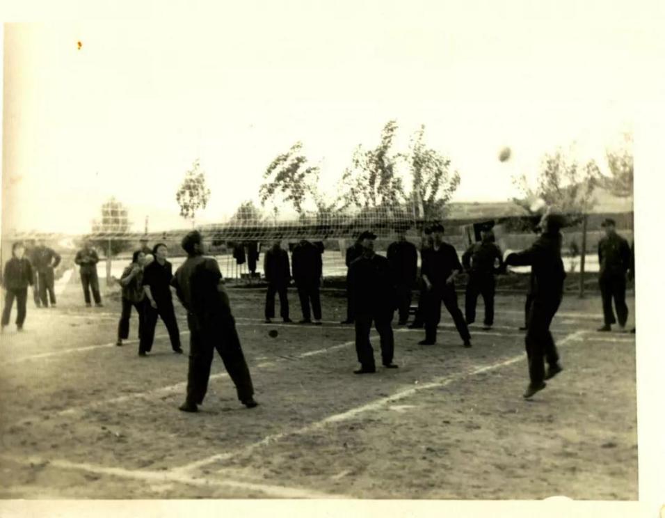 65式军装军训老照片,三十年前新兵军训老照片