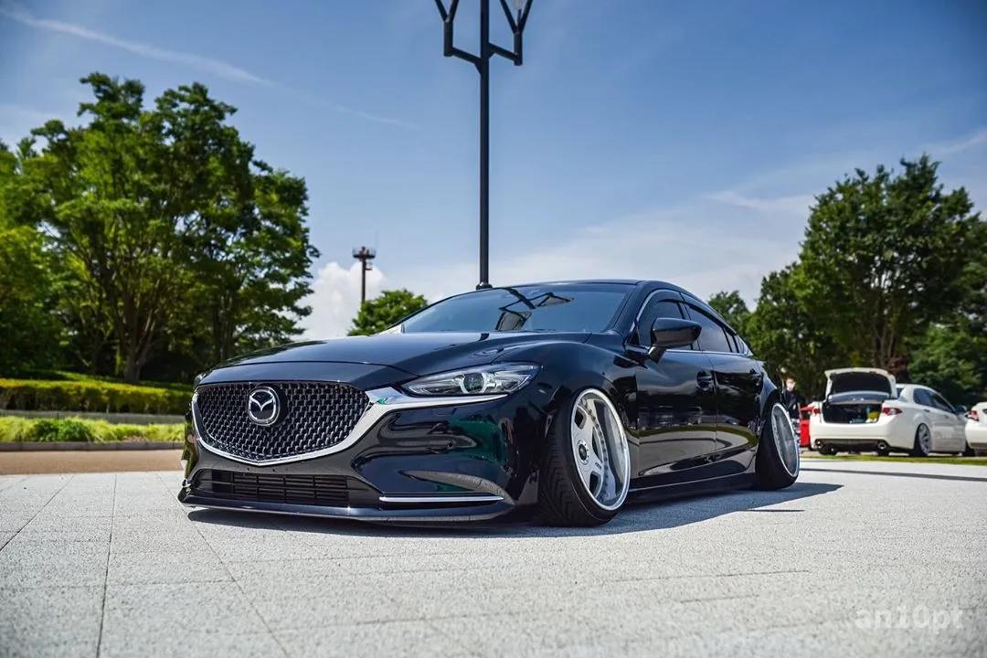 阿特兹轮毂改装案例,马自达阿特兹改装案例