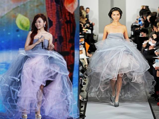 春晚时尚图鉴:热巴杨幂的红裙、王菲刷碗手套和董卿李思思的口红