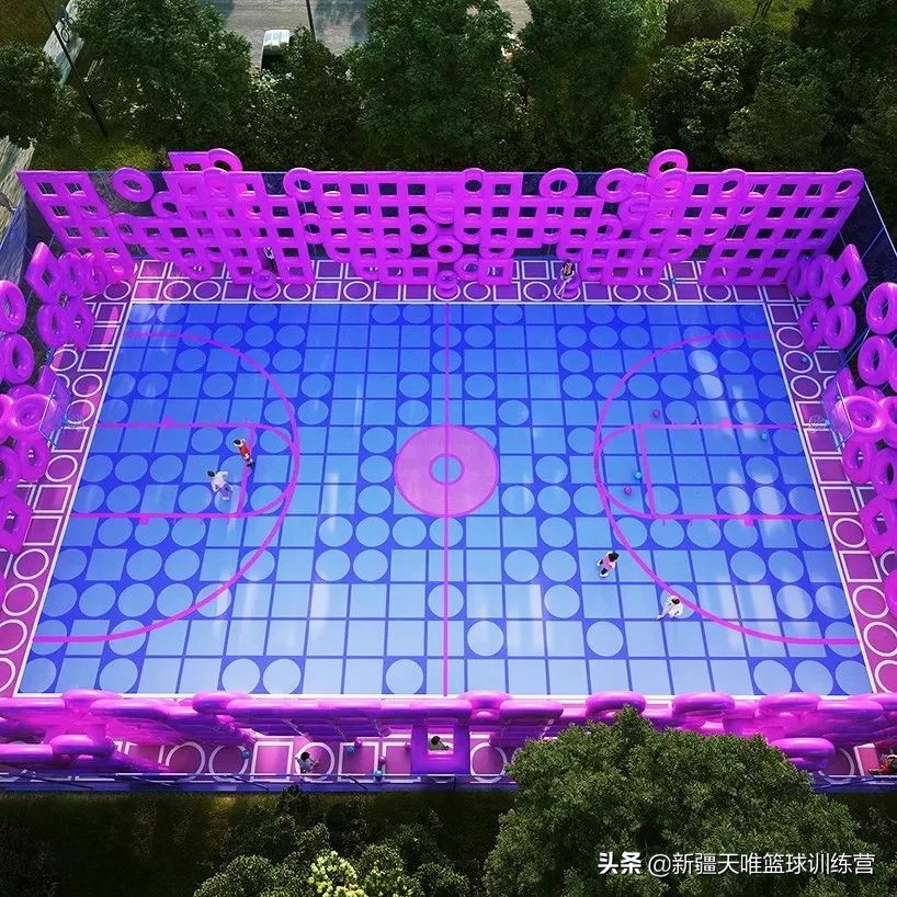 全球最美大学篮球场,全世界最美空中篮球场