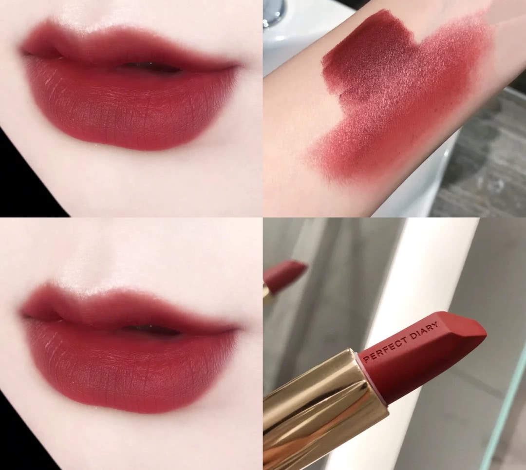显白的口红涂满全身,显白洋气红口红