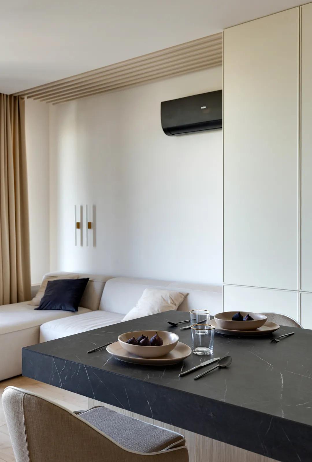 顶层挑高复式轻奢风格,香港天汇顶层复式