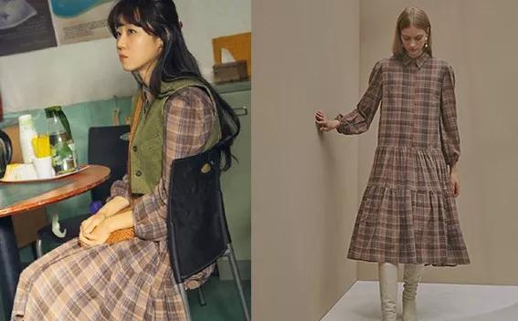 孔孝真同款衬衫豹纹绿色,孔孝真穿搭都是什么品牌