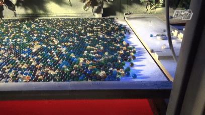 十个弹珠的100种玩法,弹珠积木城堡