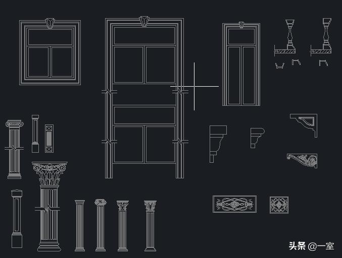 国外室内cad设计图,精选国内外经典家居cad平面图库