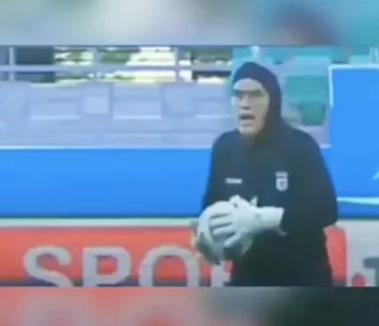 伊朗女足队员,伊朗女足真有男扮女装吗