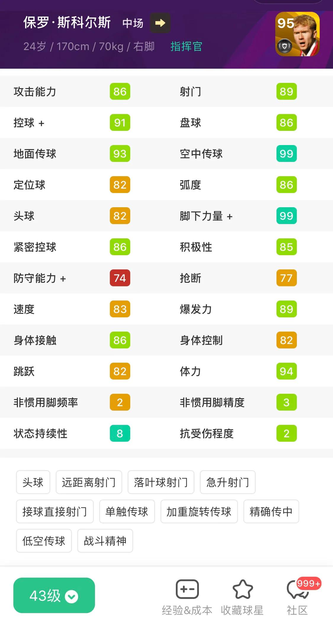 实况足球手游普卡苏亚雷斯评测,实况手游斯科尔斯