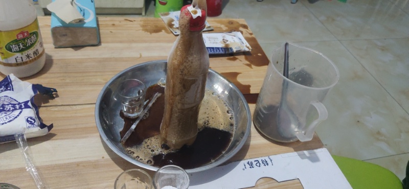 泰安市岱岳区卧虎山小学教室,喷泉实验小苏打