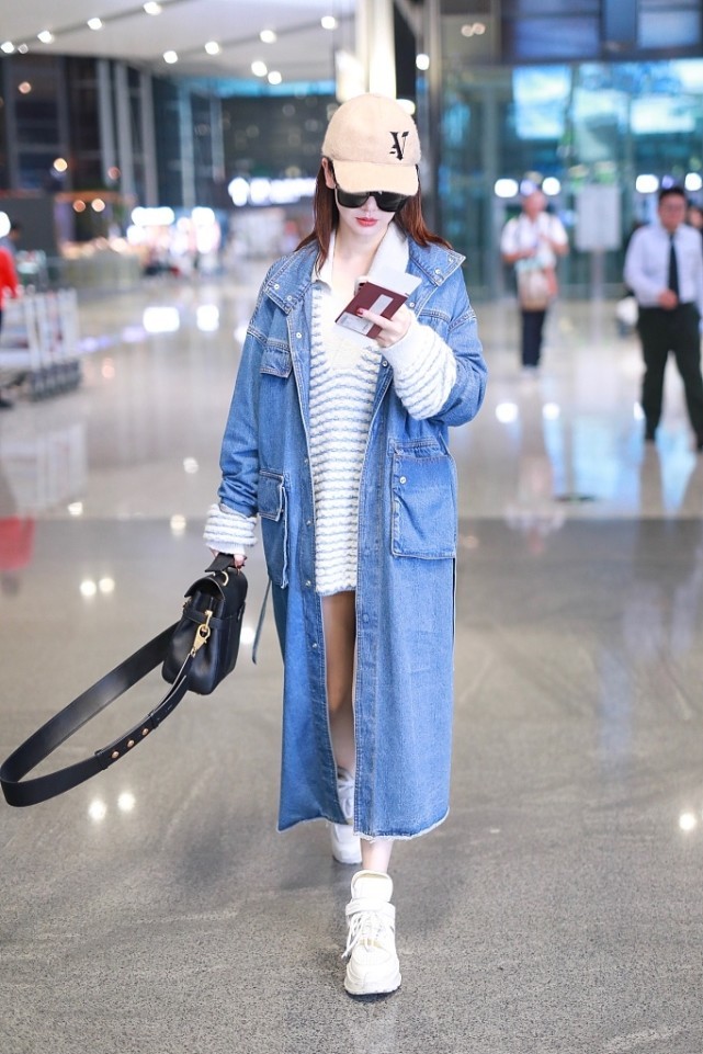 戚薇的穿搭接地气,戚薇和韩国老公