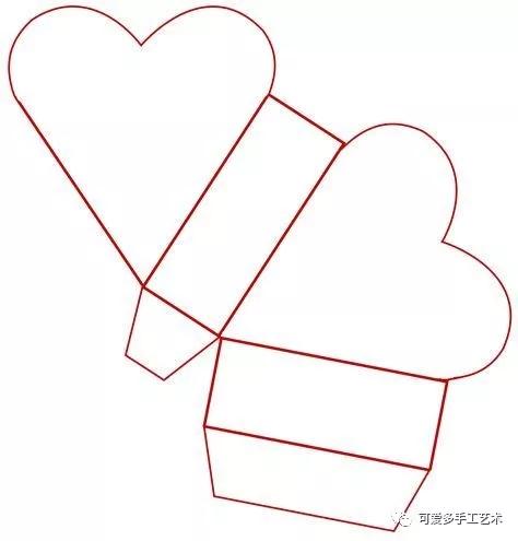 diy礼品盒花,大号礼品盒diy图案