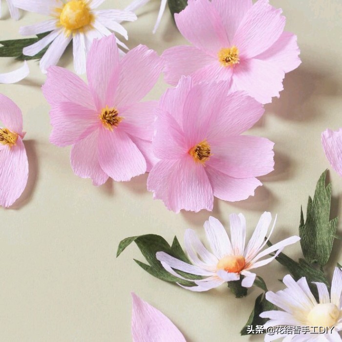 简单实用的小手工皱纹纸,纸艺手工制作大全简单又漂亮