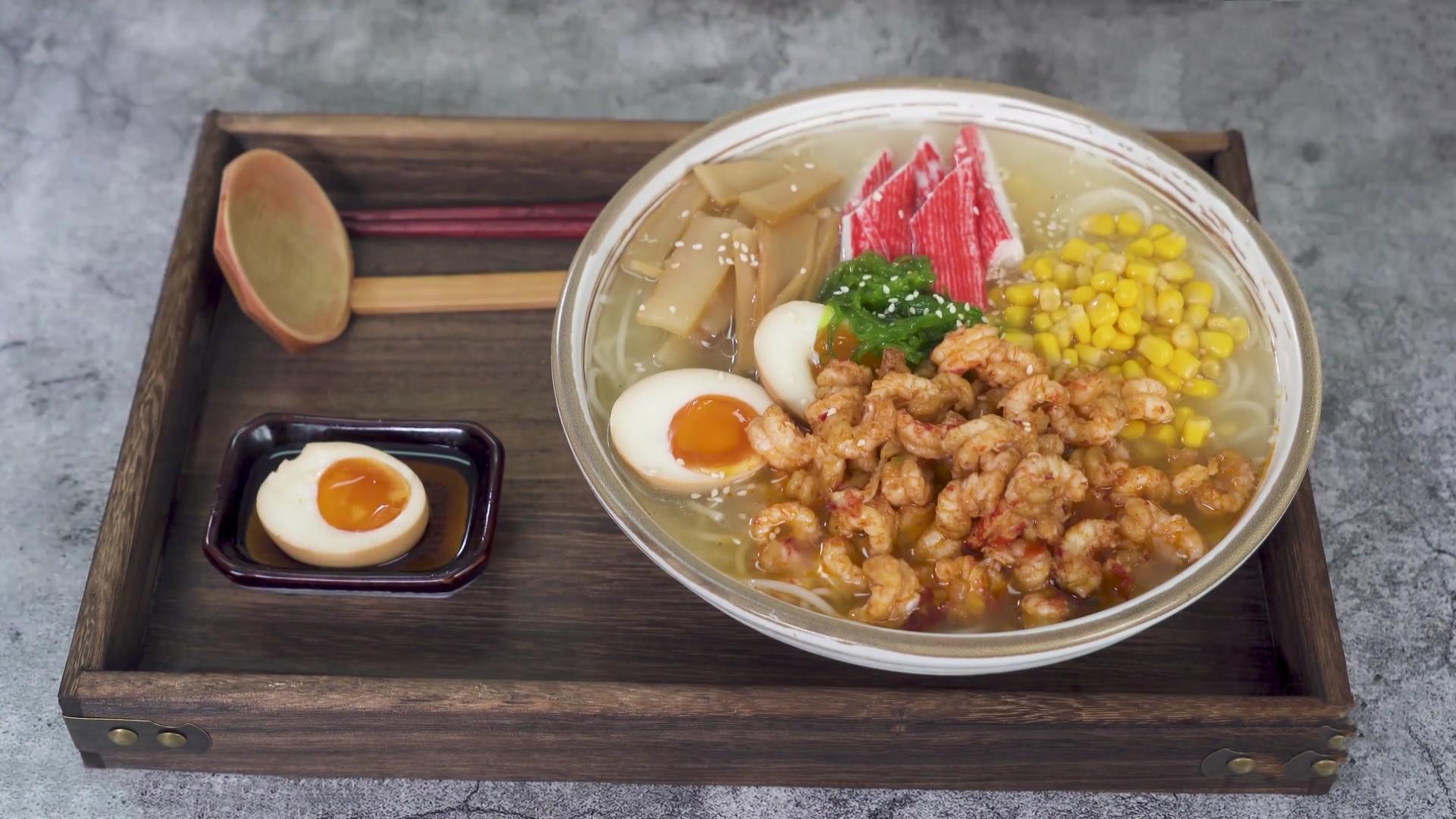 原来包装的拉面还能自己做，口感超赞，成品不比原装的差