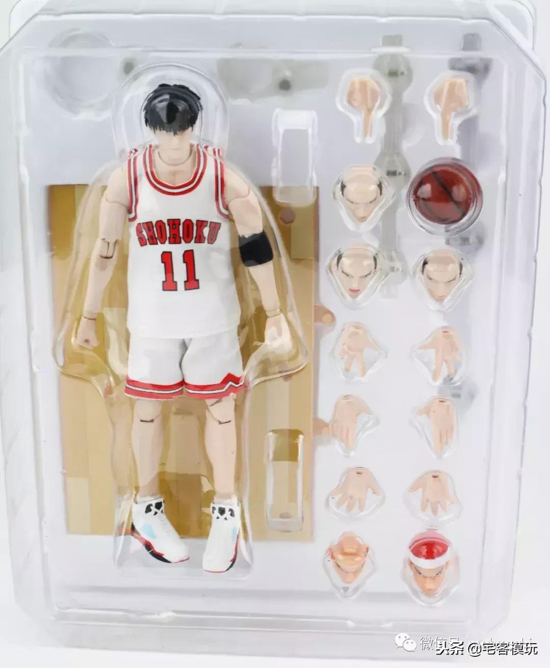 灌篮高手三井寿模玩,模玩灌篮高手