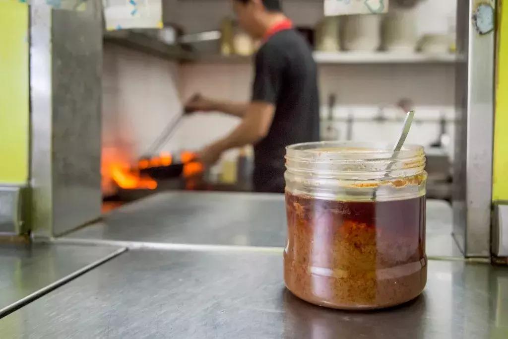 沙茶酱加芝麻酱蘸料,沙茶酱麻酱蘸料